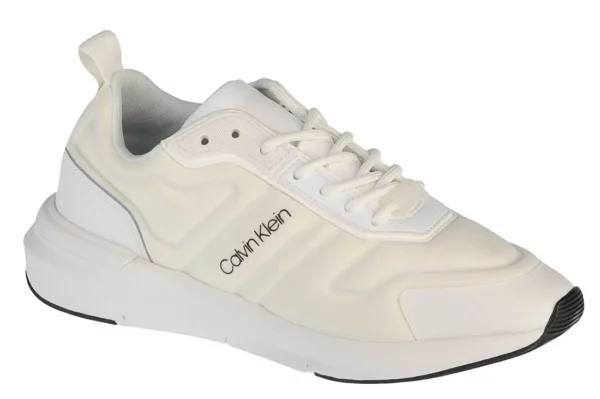 Calvin Klein Flexrunner Tech HW0HW00627-0K6, Damskie, Białe, buty sneakers, tkanina, rozmiar: 36