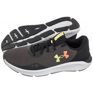 Buty Sportowe Charged Pursuit 3 Gry/Blk 3024878-100 (UN12-a) Under Armour