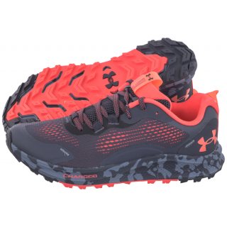 Buty do biegania W Charged Bandit TR 2 Grey/Red 3024191-500 (UN31-a) Under Armour