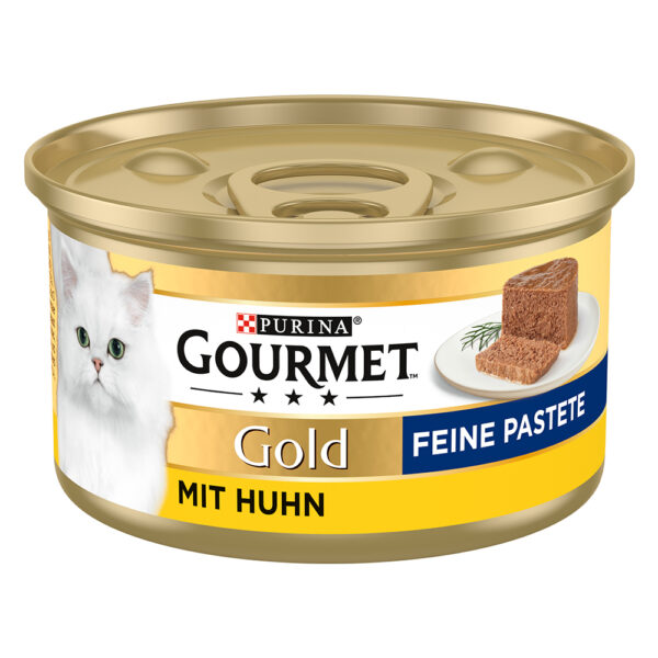 Gourmet Gold Mus, 12 x 85 g - Kurczak