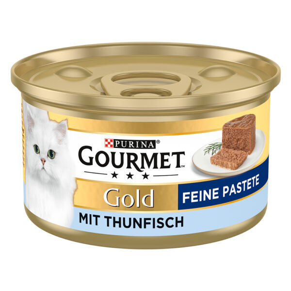 Gourmet Gold Mus, 12 x 85 g - Tuńczyk