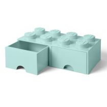 Akcesoria LEGO Podwójna szuflada klocek do przechowywania z 8 wypustkami