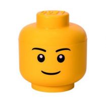 Akcesoria LEGO Pojemnik do przechowywania Duża Głowa - Chłopiec