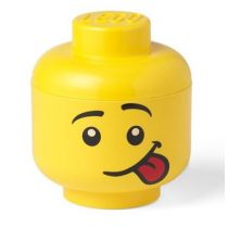 Akcesoria LEGO Pojemnik do przechowywania Mała Głowa - Chłopiec z językiem