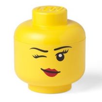 Akcesoria LEGO Pojemnik do przechowywania Mała Głowa - Mrugająca Dziewczynka