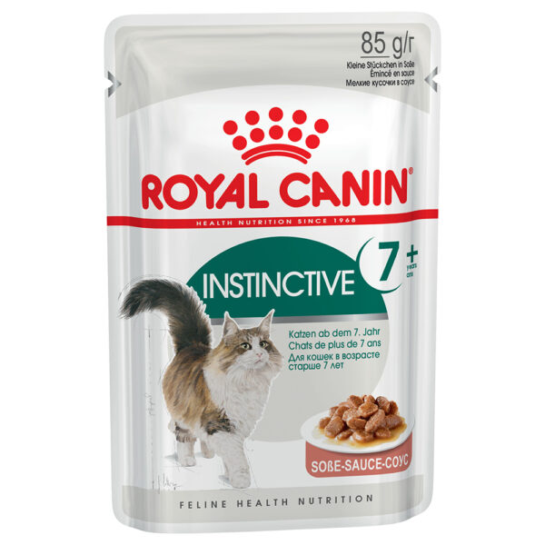 Megapakiet Royal Canin, 24 x 85 g - Instinctive +7 w sosie