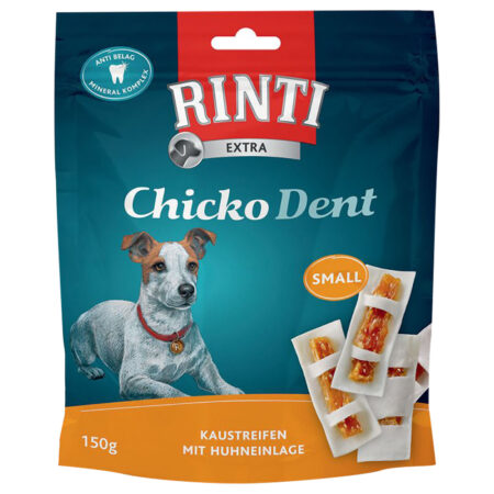 RINTI Chicko Dent Small, skóra wołowa i kurczak - 150 g