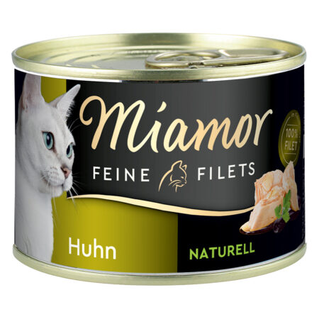 Miamor Feine Filets Naturelle, 6 x 156 g - Kurczak