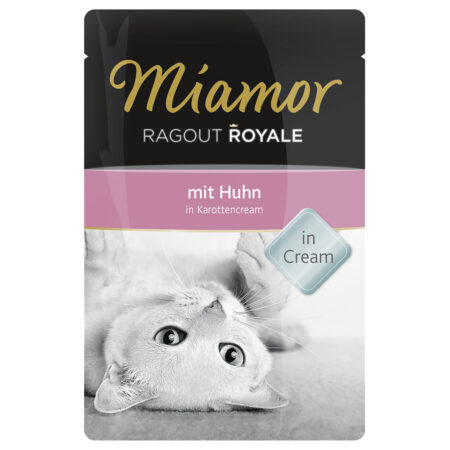 Zestaw Miamor Ragout Royale, 12 x 100 g - Multi-Mix Cream w sosie