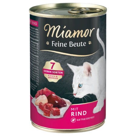 Miamor Feine Beute 12 x 400 g - Wołowina