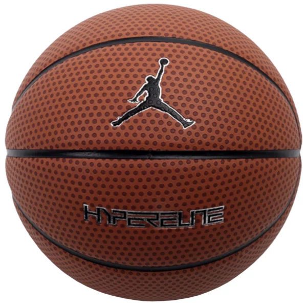 Jordan Hyperelite 8P Ball JKI00858, Unisex, Brązowe, piłki do koszykówki, Guma, rozmiar: 7