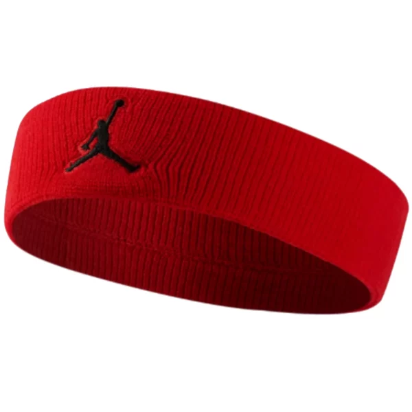 Jordan Jumpman Headband JKN00-605, Unisex, Czerwone, opaski na głowę, nylon, rozmiar: One size
